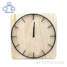 لوحة الأسلاك الخشبية على مدار الساعة